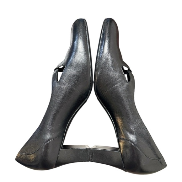 Trotters Dance Business Casual Steampunk Academia Black Mary Jane Pumps - Picture 7 of 15